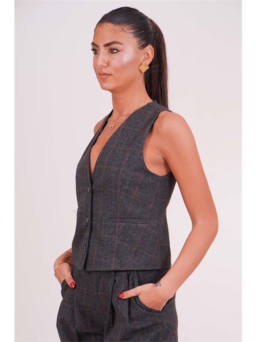 Gilet Check Another Label | CAROL 63COLCHECK